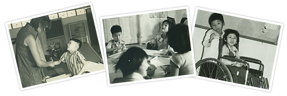 於1963年創立「香港痙攣兒童會」服務歷史相片
